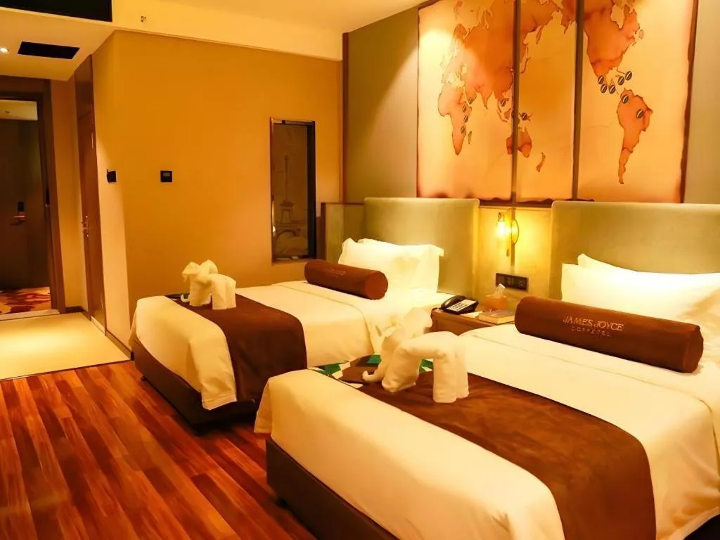 Bed in James Joyce Coffetel·Changchun Railway Station