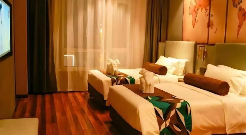 Bed in James Joyce Coffetel·Changchun Railway Station