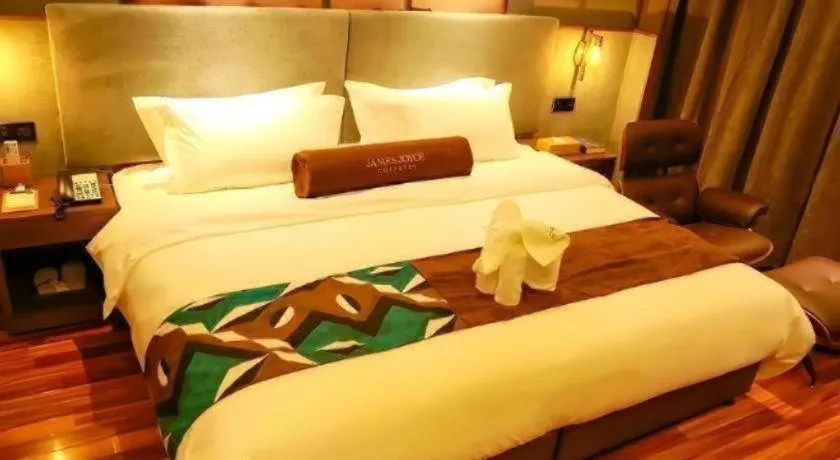 Bed in James Joyce Coffetel·Changchun Railway Station