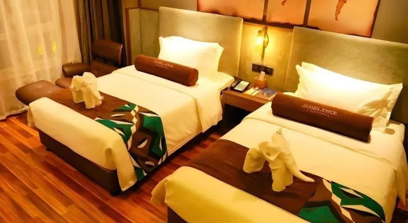 Bed in James Joyce Coffetel·Changchun Railway Station