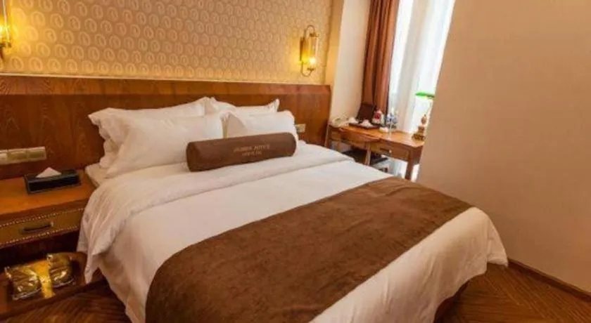 Bed in James Joyce Coffetel Chengdu Century City Convention and Exhibition Center