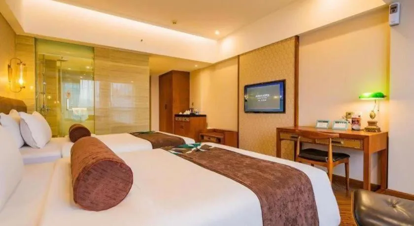 Bed in James Joyce Coffetel Chengdu Century City Convention and Exhibition Center