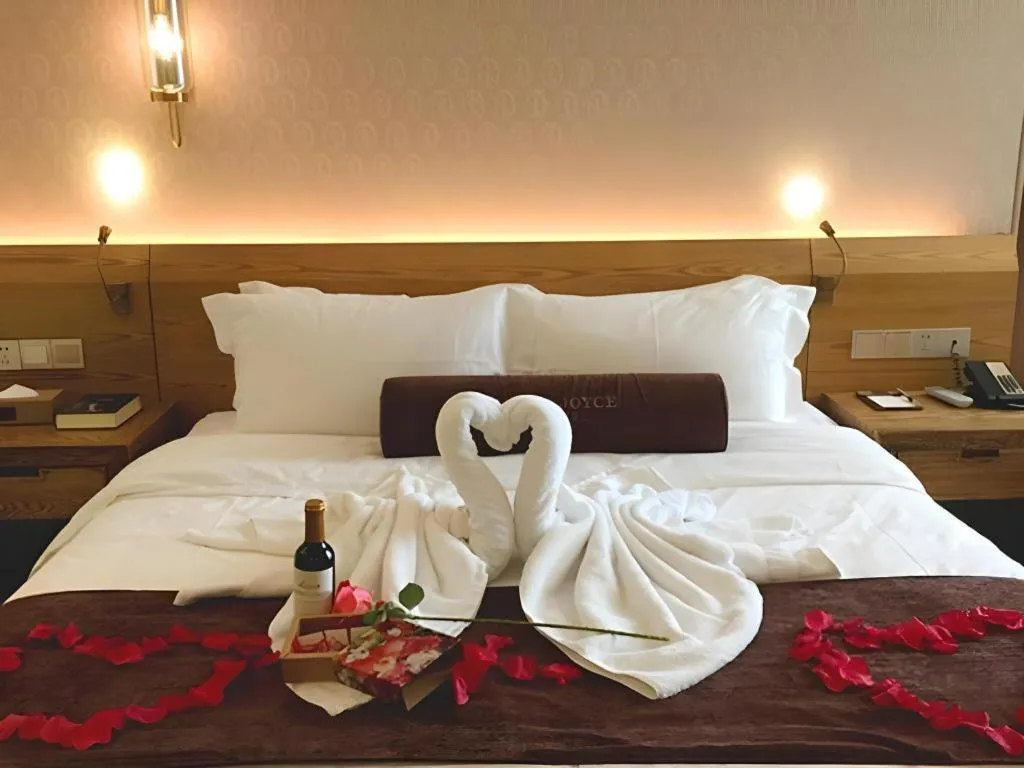 Bed in James Joyce Coffetel Chengdu Century City Convention and Exhibition Center