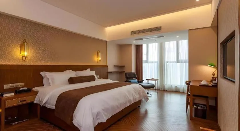 Bed in James Joyce Coffetel Chengdu Century City Convention and Exhibition Center