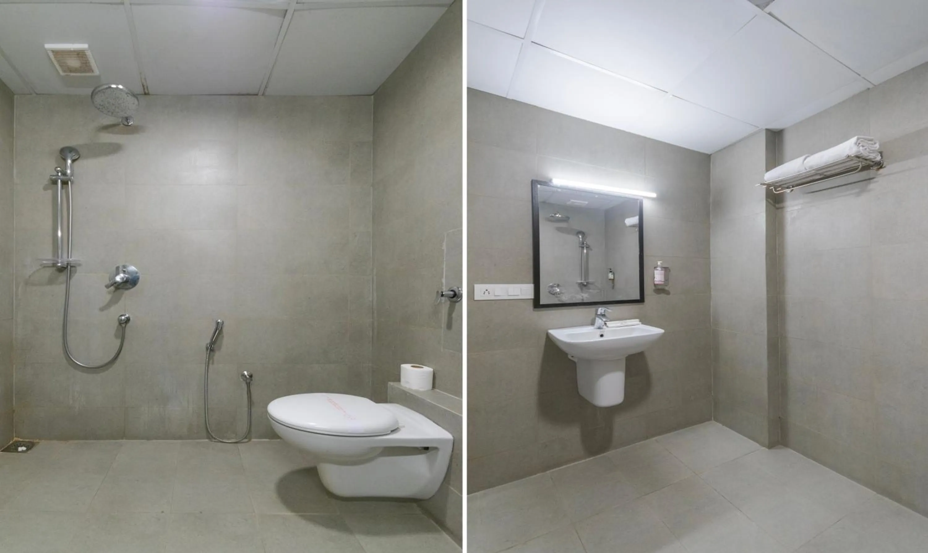 Bathroom in Treebo The Square