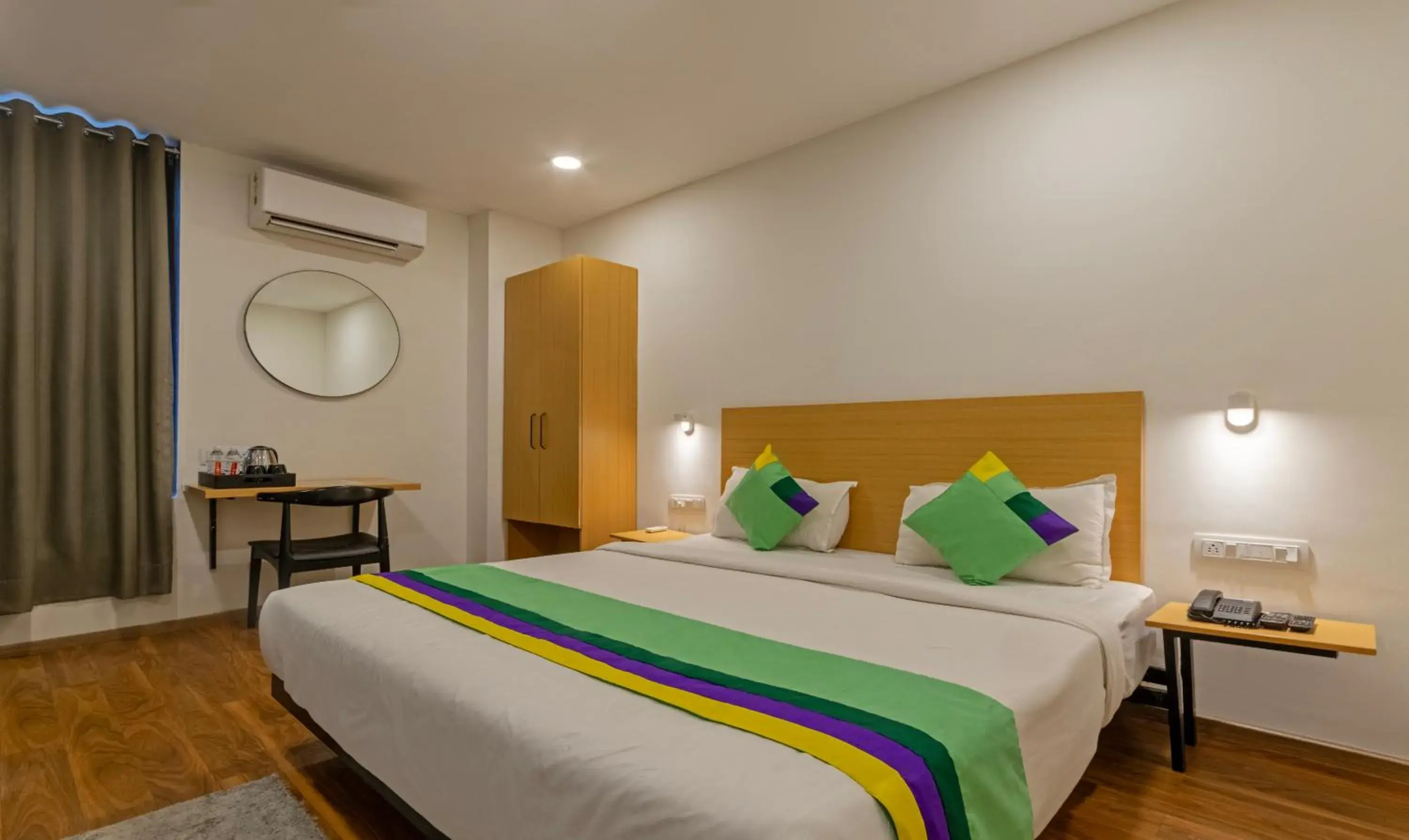 Deluxe Double Room in Treebo The Square Deluxe Double Room in Treebo The Square