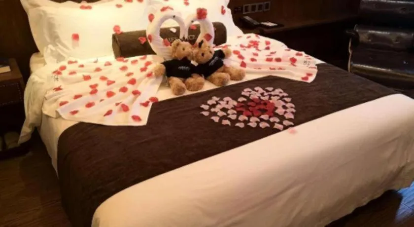 Bed in James Joyce Coffetel·Beijing Yizhuang Development Zone Dazu Square Tongji Road