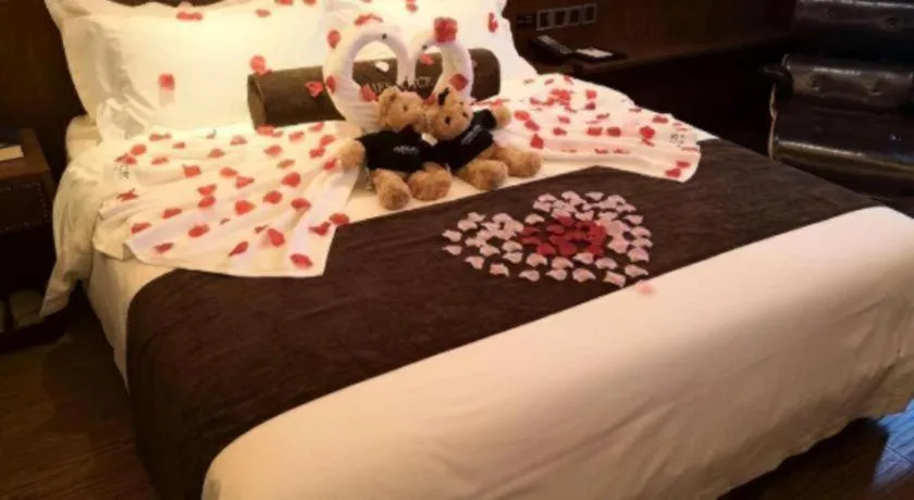 Bed in James Joyce Coffetel·Beijing Yizhuang Development Zone Dazu Square Tongji Road