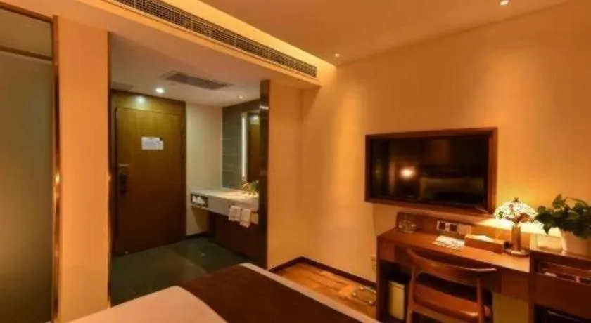 Bed in James Joyce Coffetel·Beijing Yizhuang Development Zone Dazu Square Tongji Road