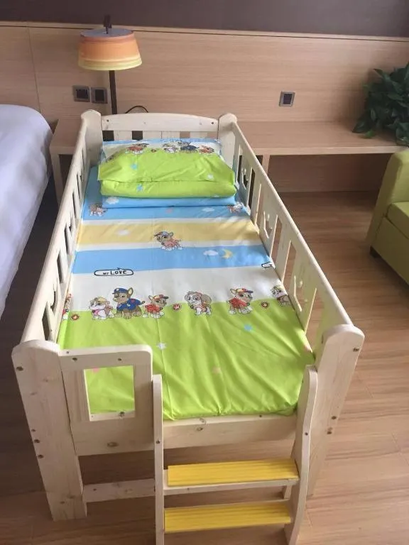 Bed in IU Hotel Zhangye High-Speed Railway Station