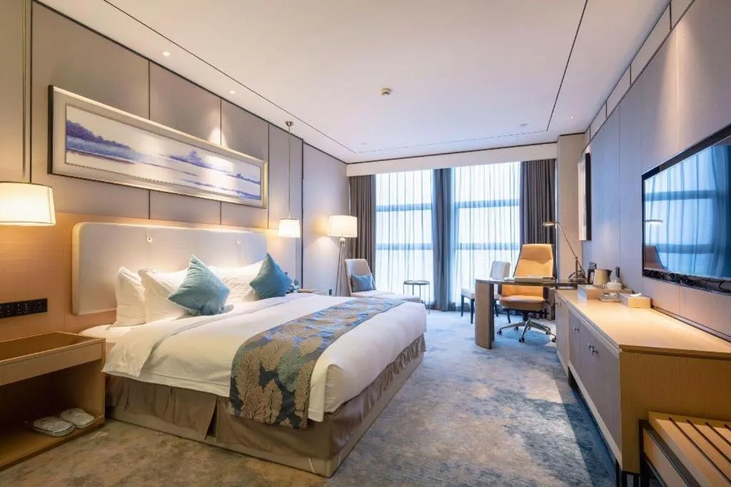 Bed in Lakehome Hotel Konggang