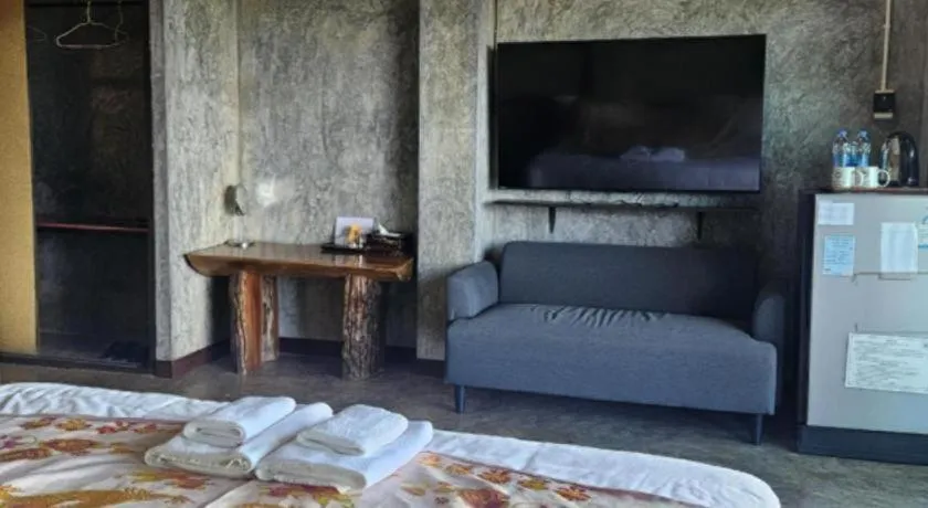 Bed in Baan Hom Muen Li