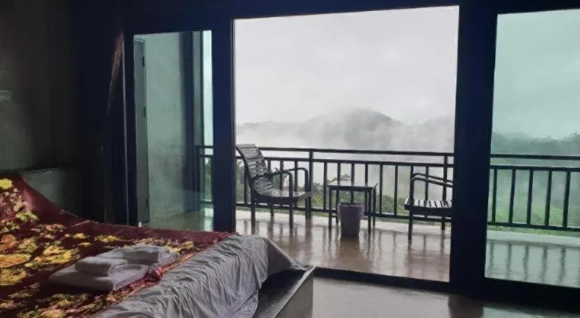 Bed in Baan Hom Muen Li