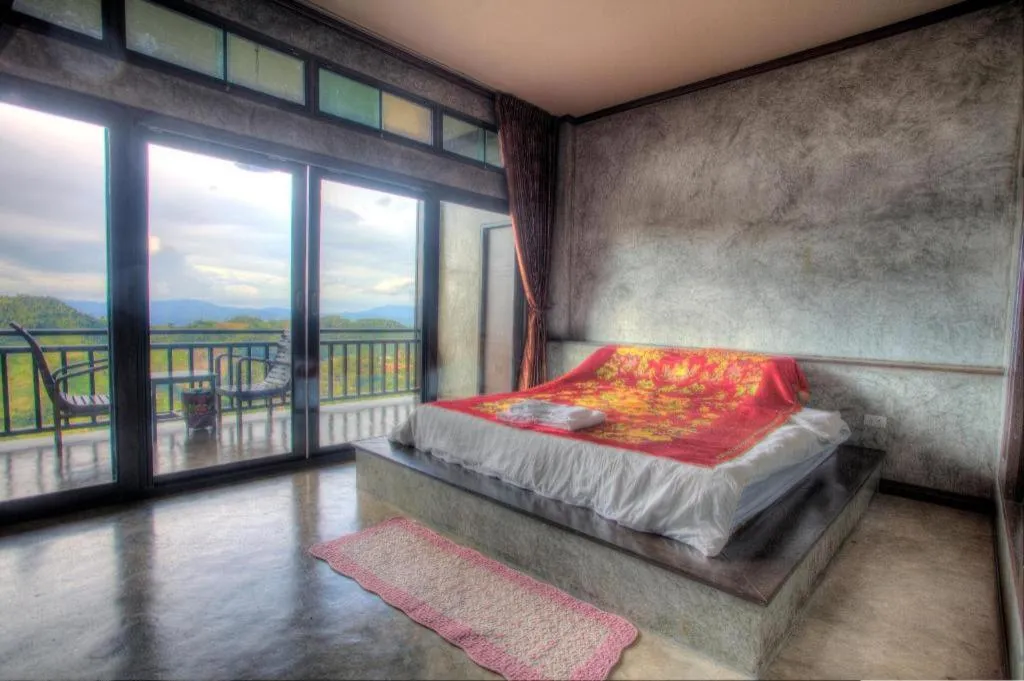 Bed in Baan Hom Muen Li