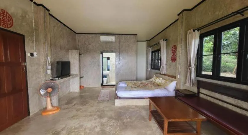 Bed in Baan Hom Muen Li