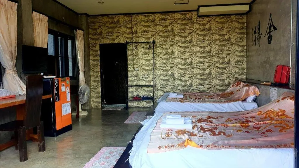 Bed in Baan Hom Muen Li