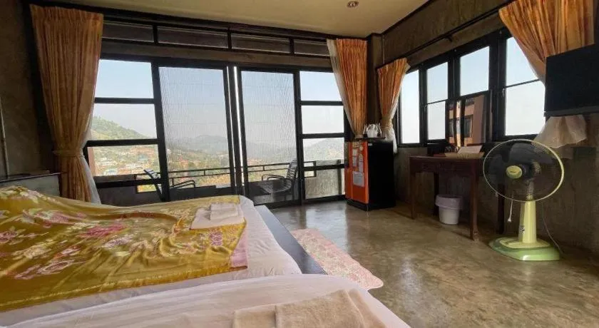 Bed in Baan Hom Muen Li