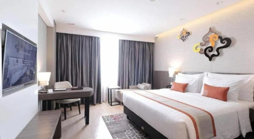 Bed in Patra Cirebon Hotel & Convention