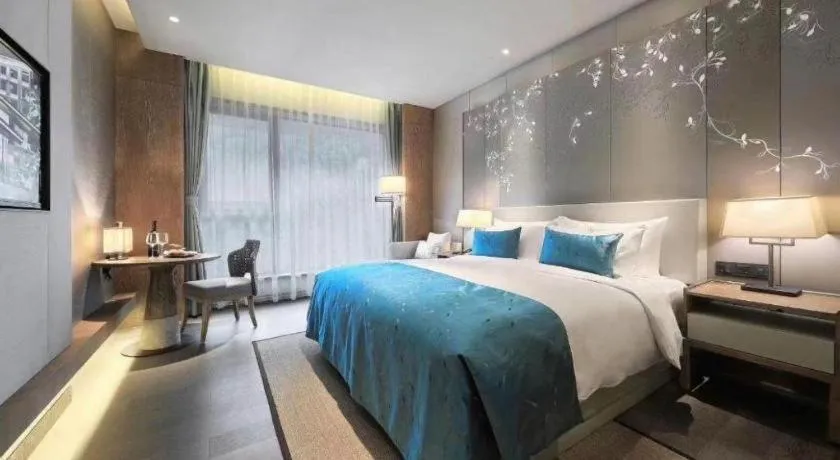 Bed in Landison Xinan Hotel Hangzhou