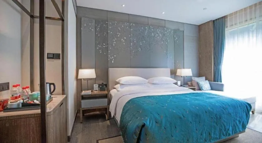 Bed in Landison Xinan Hotel Hangzhou