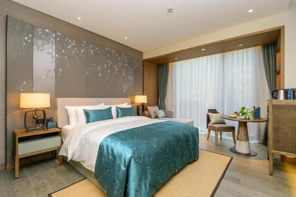 Bed in Landison Xinan Hotel Hangzhou