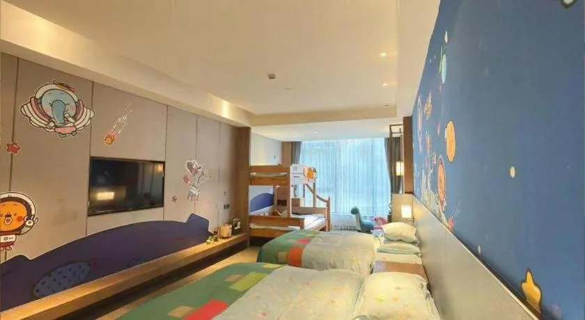 Bed in Landison Xinan Hotel Hangzhou