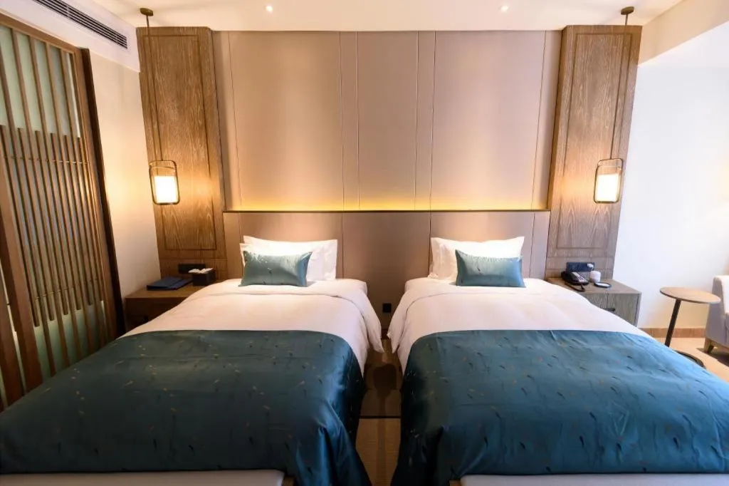 Bed in Landison Xinan Hotel Hangzhou