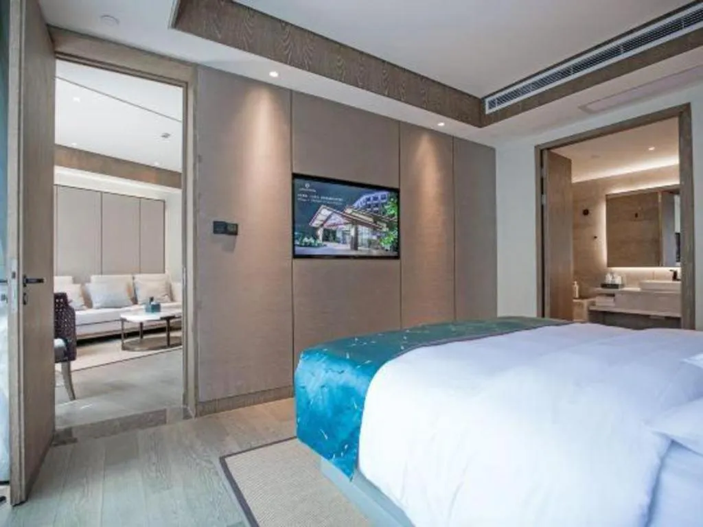 Bed in Landison Xinan Hotel Hangzhou