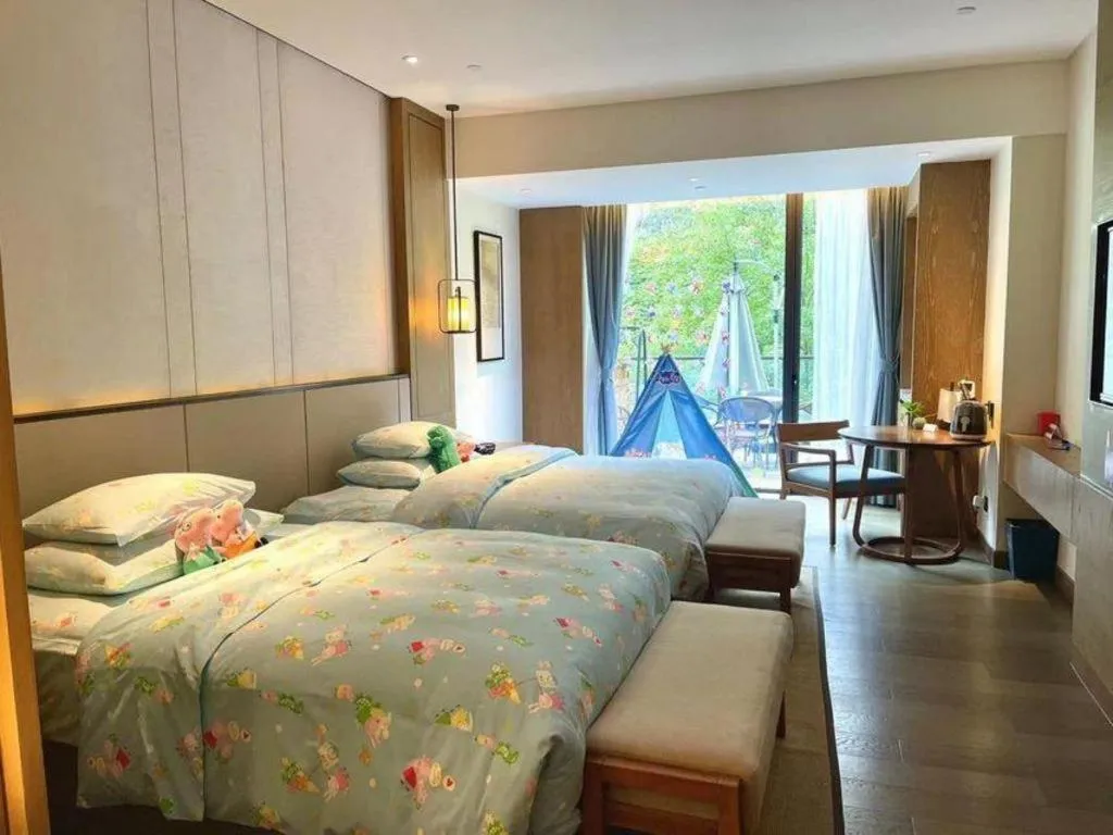 Bed in Landison Xinan Hotel Hangzhou