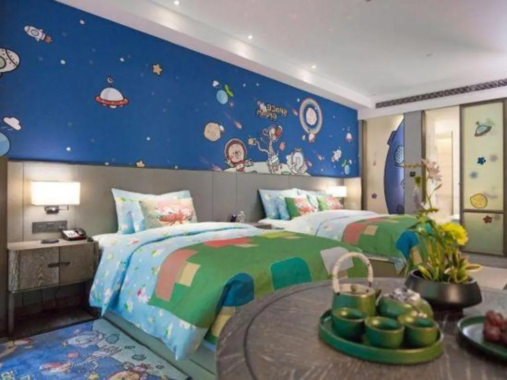 Bed in Landison Xinan Hotel Hangzhou