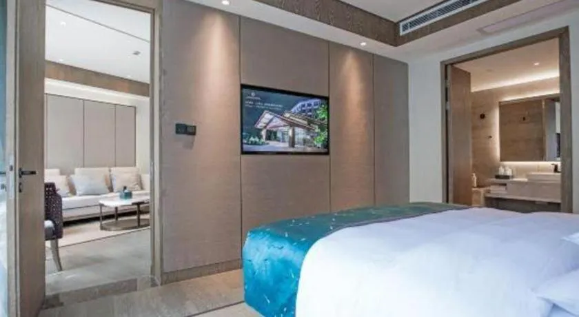 Bed in Landison Xinan Hotel Hangzhou