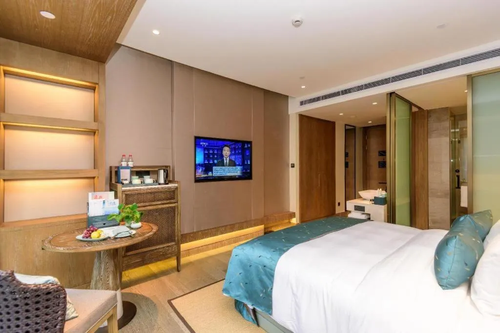 Bed in Landison Xinan Hotel Hangzhou