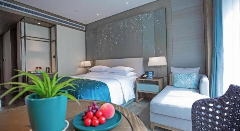 Bed in Landison Xinan Hotel Hangzhou
