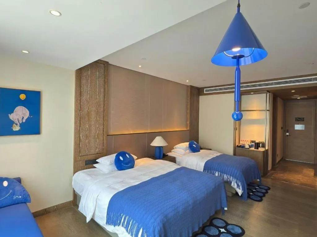 Bed in Landison Xinan Hotel Hangzhou