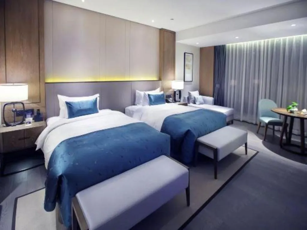 Bed in Landison Xinan Hotel Hangzhou