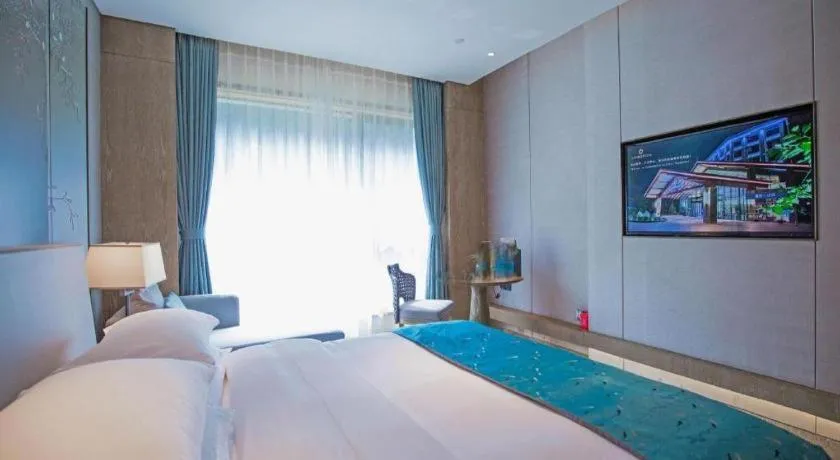 Bed in Landison Xinan Hotel Hangzhou