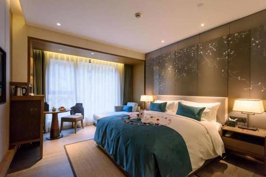 Bed in Landison Xinan Hotel Hangzhou