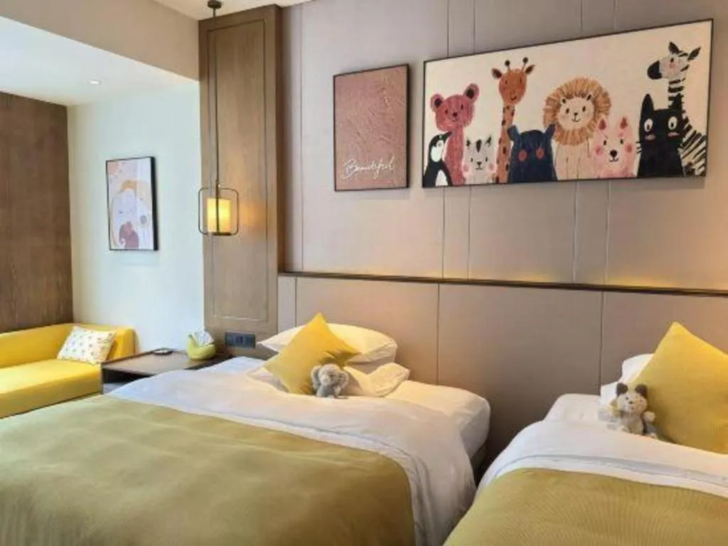 Bed in Landison Xinan Hotel Hangzhou