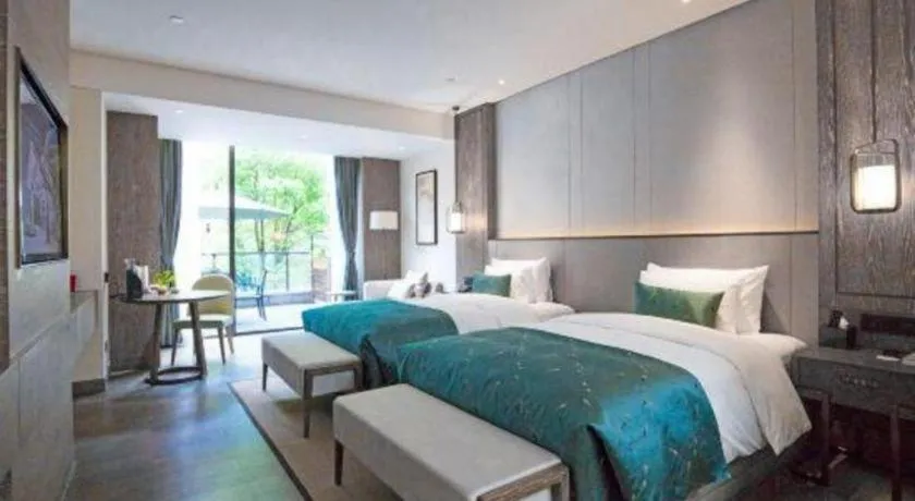 Bed in Landison Xinan Hotel Hangzhou