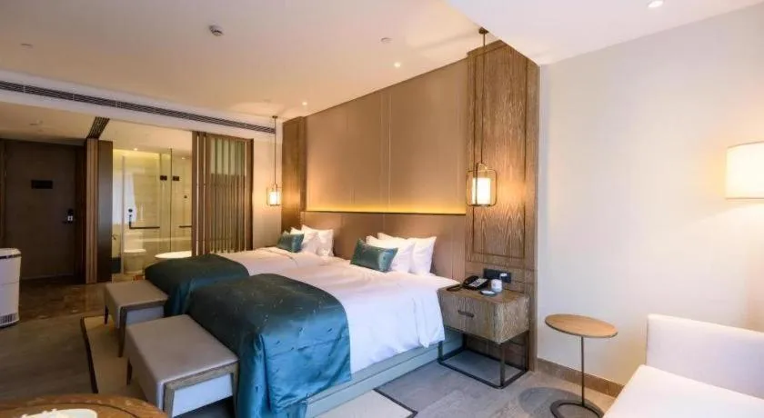 Bed in Landison Xinan Hotel Hangzhou