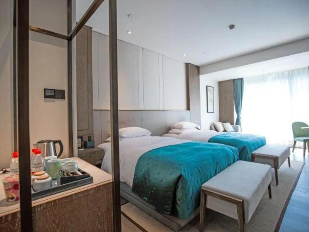 Bed in Landison Xinan Hotel Hangzhou