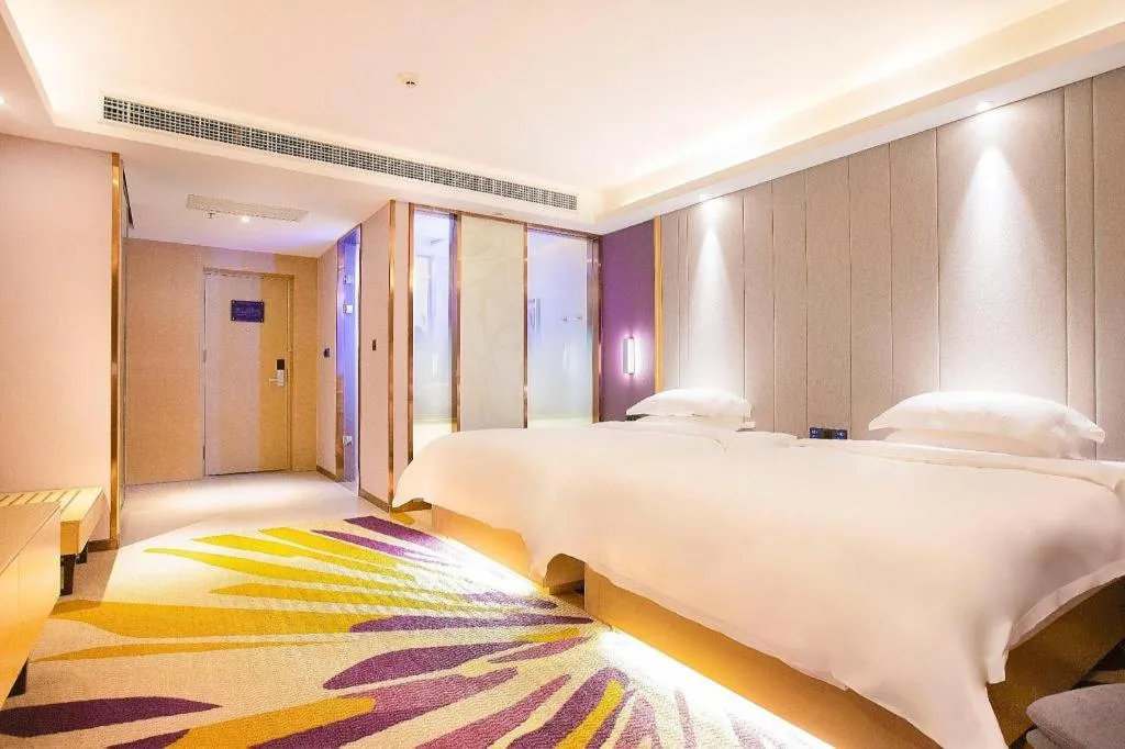 Bed in Lavande Hotel·Gaomi Government