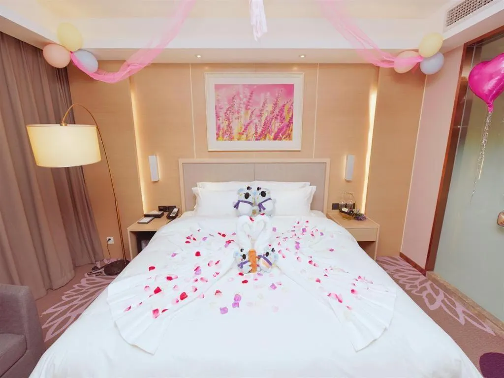 Bed in Lavande Hotel·Gaomi Government