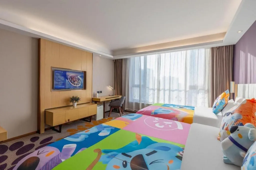 Bed in Lavande Hotel·Gaomi Government