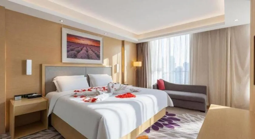 Bed in Lavande Hotel·Gaomi Government