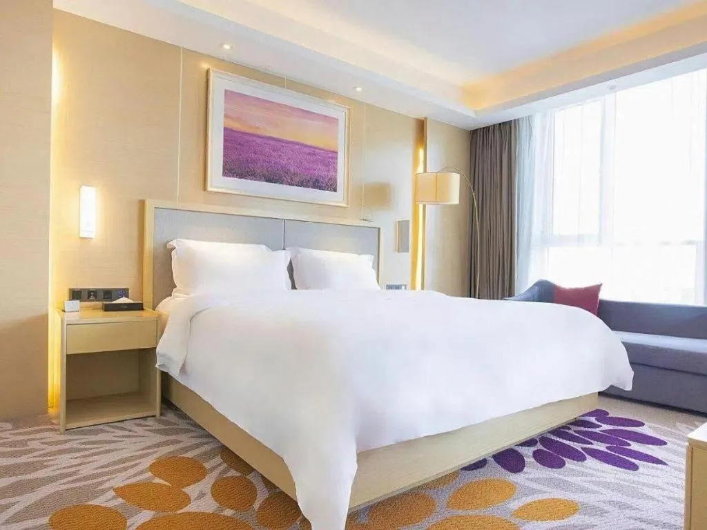 Bed in Lavande Hotel·Gaomi Government