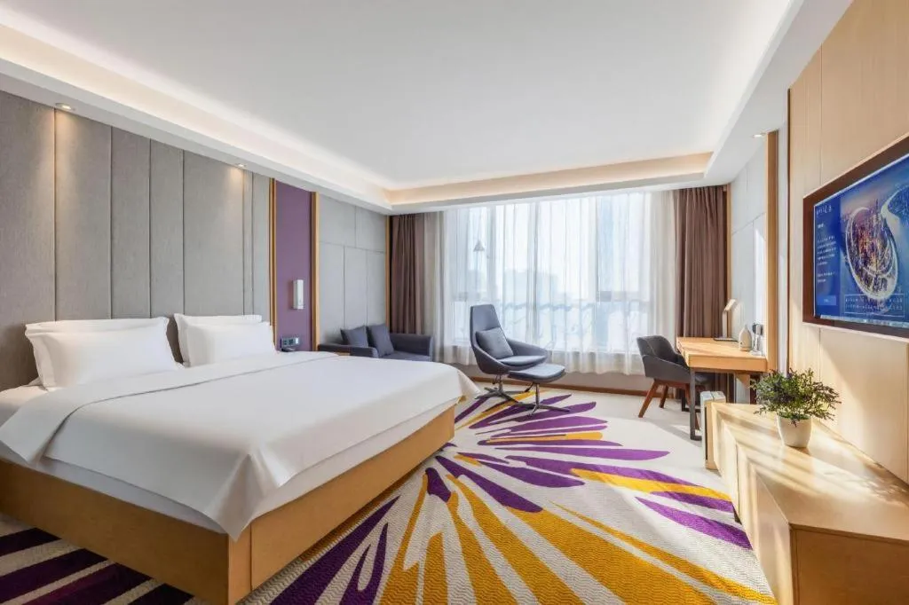 Bed in Lavande Hotel·Gaomi Government