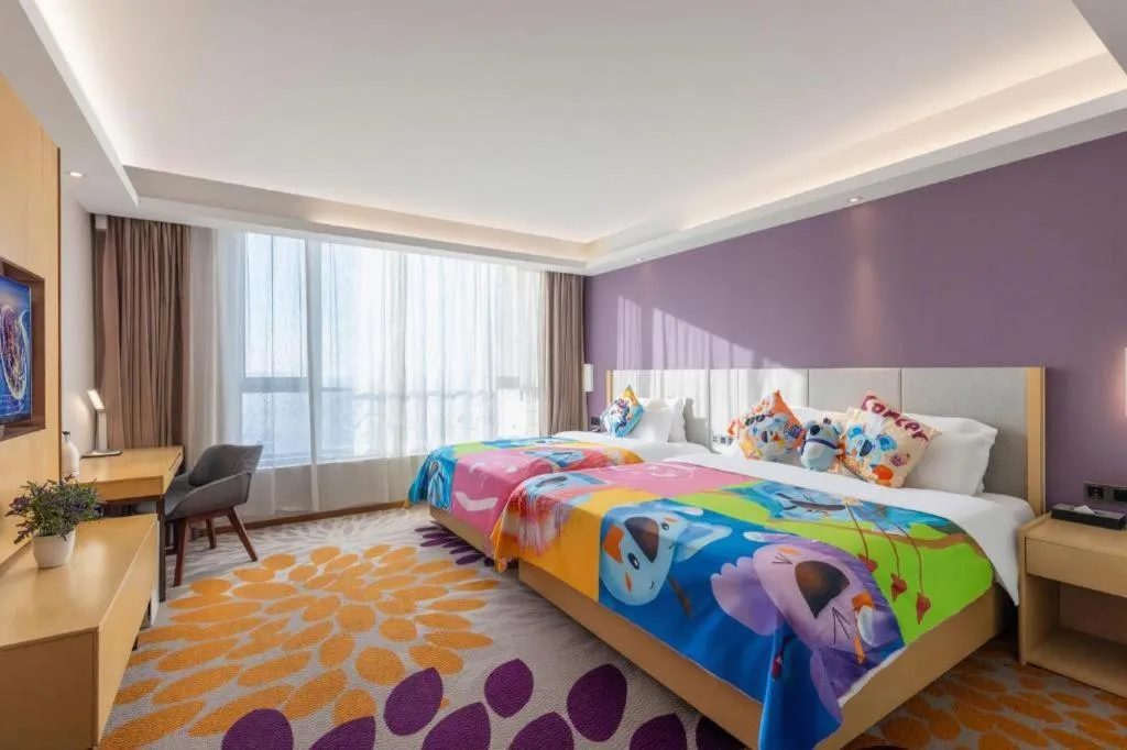 Bed in Lavande Hotel·Gaomi Government