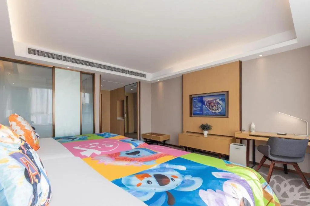 Bed in Lavande Hotel·Gaomi Government