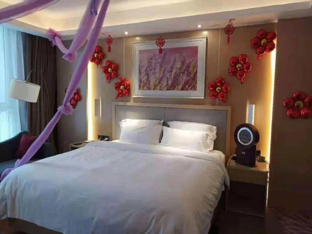 Bed in Lavande Hotel·Gaomi Government